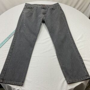 Classic Men's Charcoal Jeans